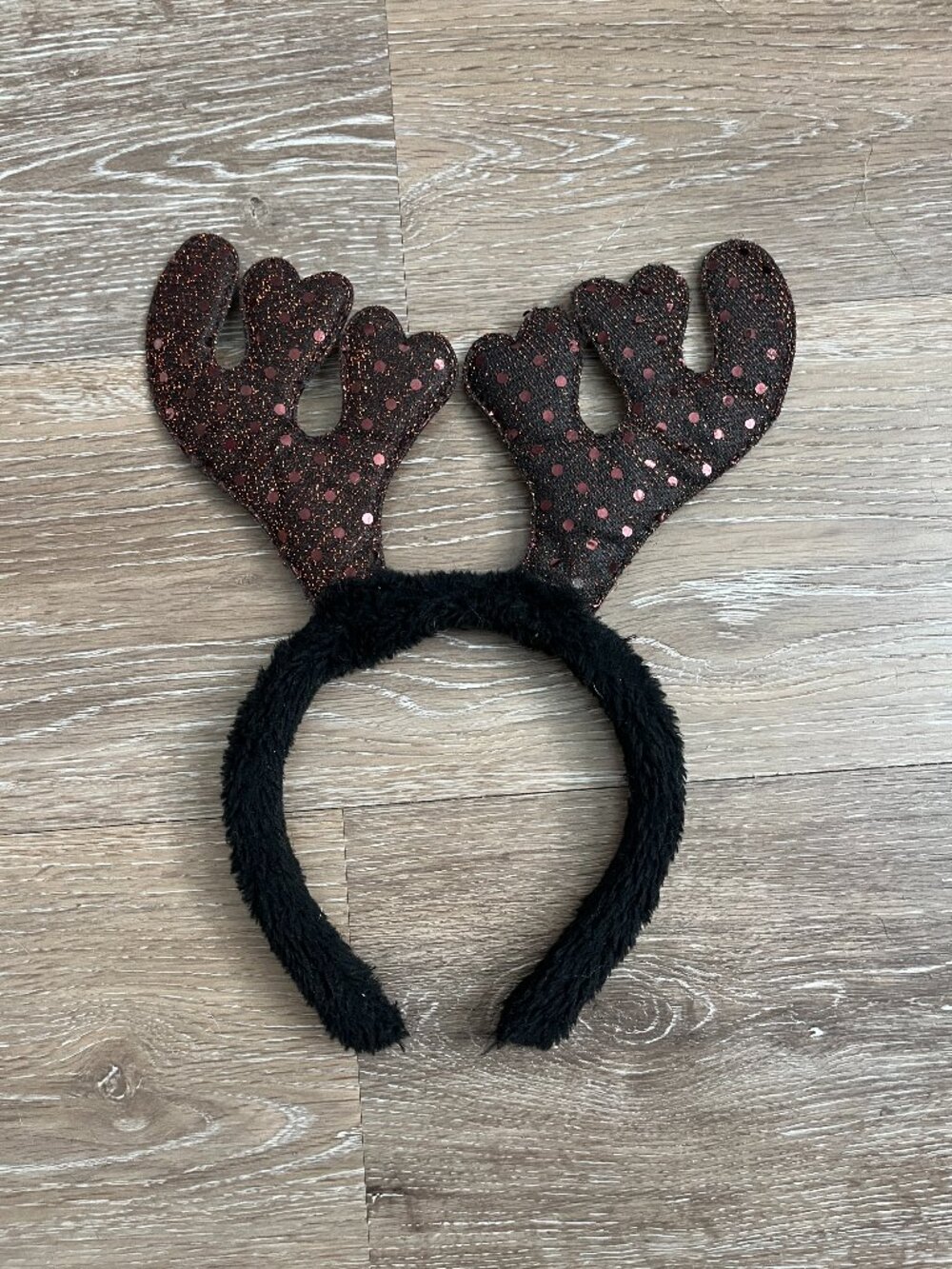 Deer Antler Sparkly Headband Christmas